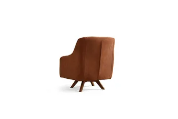Malkiat Loungefåtölj - Orange - Möbler - Stolar & fåtöljer - Fåtölj