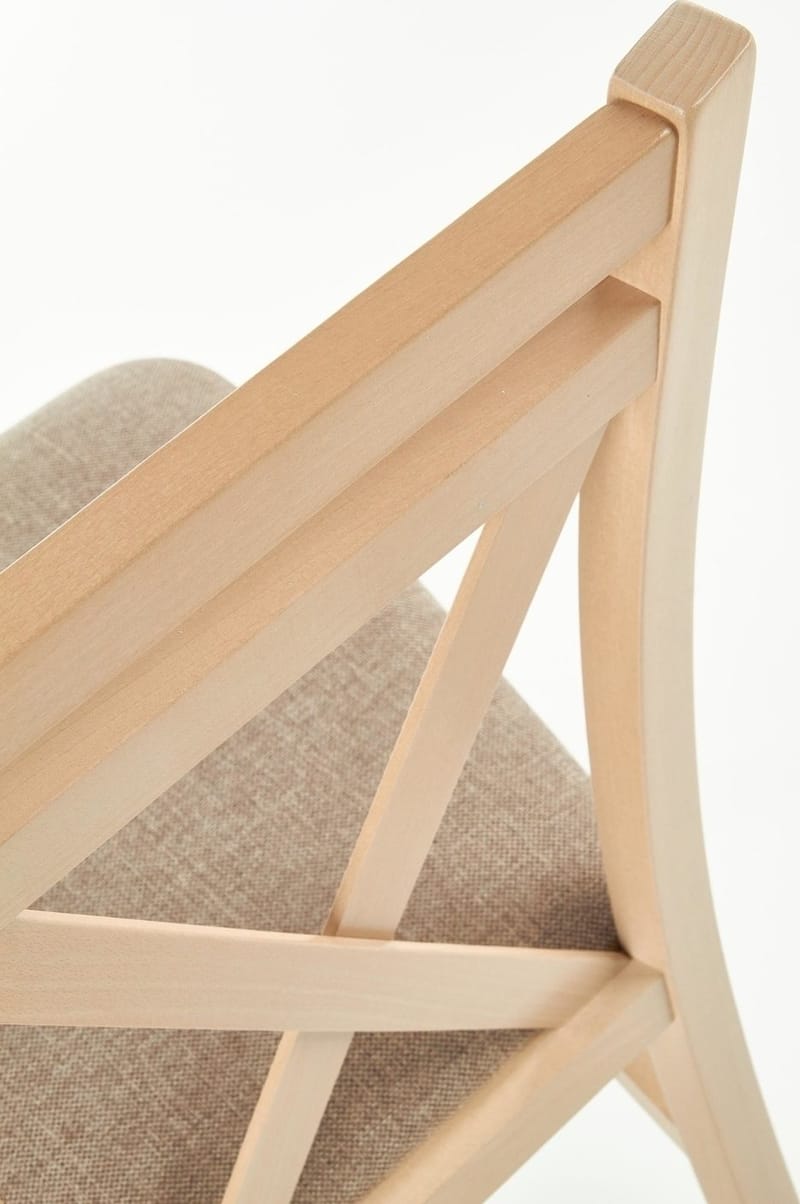 Marstrand matstol - Sonoma ek/beige - Beige - Möbler - Stolar & fåtöljer - Matstol & köksstol