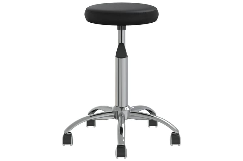 Massagepall konstläder svart - Svart - Möbler - Stolar & fåtöljer - Pall & puff