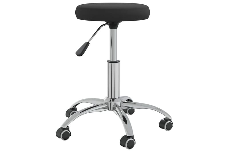 Massagepall sammet svart - Svart - Möbler - Stolar & fåtöljer - Pall & puff