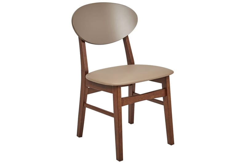 Matsalsstol Amery set om 2 Ljus Trä-Brun - Ljus Trä-Brun - Möbler - Stolar & fåtöljer - Matstol & köksstol