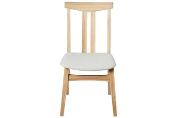 Matsalsstol Avalon set om 2 Ljus Trä-Beige - Ljus Trä-Beige - Möbler - Stolar & fåtöljer - Matstol & köksstol