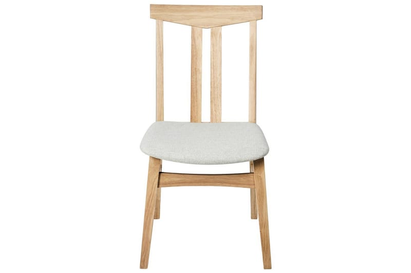 Matsalsstol Avalon set om 2 Ljus Trä-Beige - Ljus Trä-Beige - Möbler - Stolar & fåtöljer - Matstol & köksstol