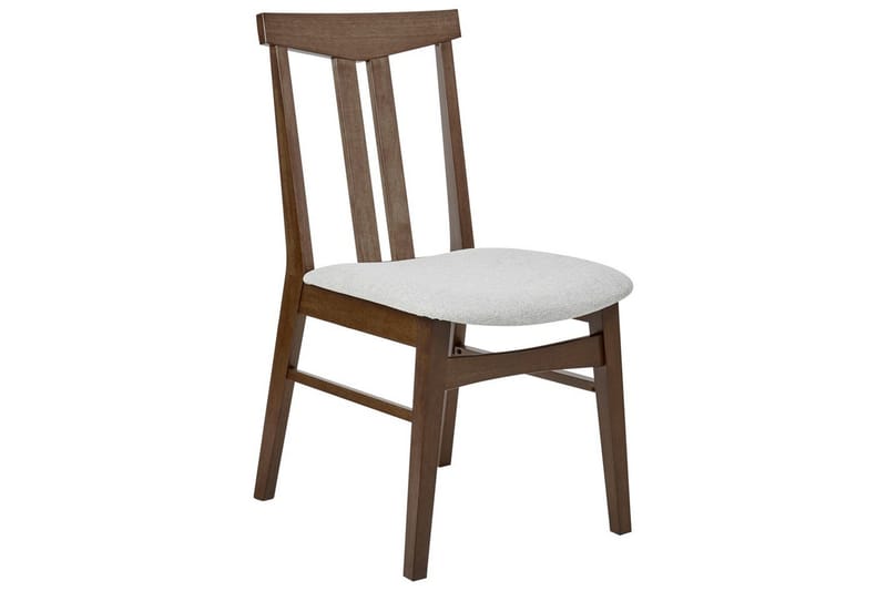 Matsalsstol Avalon set om 2 Mörkt Trä-Grått - Mörkt Trä-Grått - Möbler - Stolar & fåtöljer - Matstol & köksstol