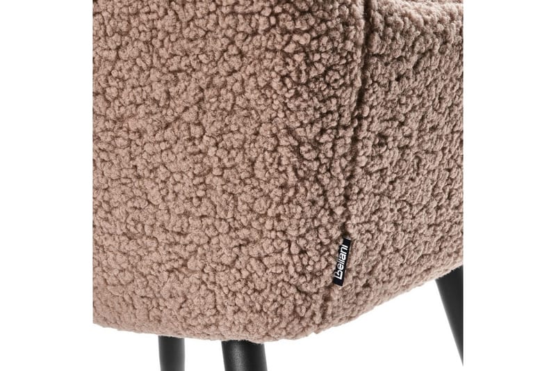 Matsalsstol Casmalia set om 2 Beige/svart - Beige/svart - Möbler - Stolar & fåtöljer - Matstol & köksstol