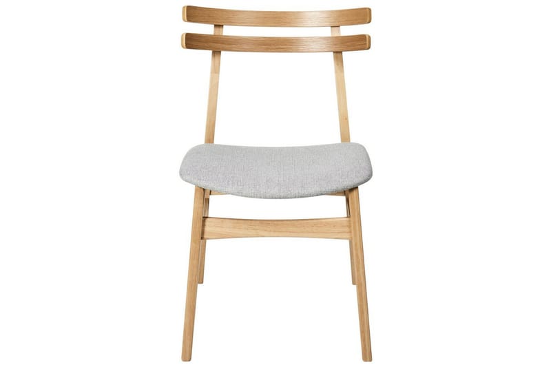 Matsalsstol Cynthiana set om 2 Ljus Trä-Grå - Ljus Trä-Grå - Möbler - Stolar & fåtöljer - Matstol & köksstol