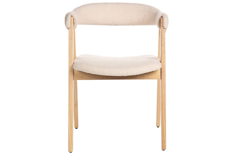Matsalsstol Day set om 2 Beige-Ljust Trä - Beige-Ljust Trä - Möbler - Stolar & fåtöljer - Matstol & köksstol