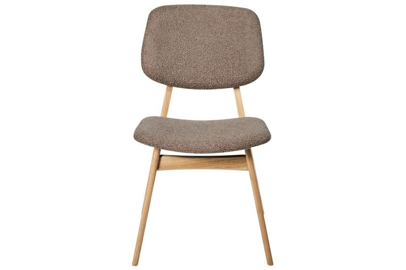 Matsalsstol Ella set om 2 Ljus Trä-Grå - Ljus Trä-Grå - Möbler - Stolar & fåtöljer - Matstol & köksstol