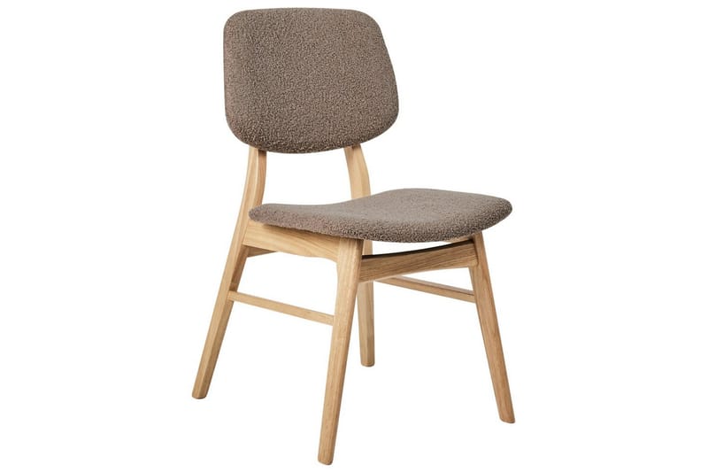 Matsalsstol Ella set om 2 Ljus Trä-Grå - Ljus Trä-Grå - Möbler - Stolar & fåtöljer - Matstol & köksstol