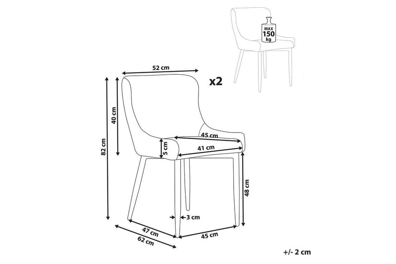 Matsalsstol Everly - Möbler - Stolar & fåtöljer - Matstol & köksstol
