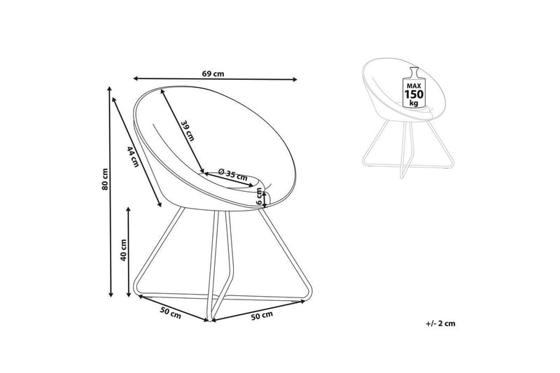 Matsalsstol Floby Ii Grön-Svart - Grön-Svart - Möbler - Stolar & fåtöljer - Matstol & köksstol