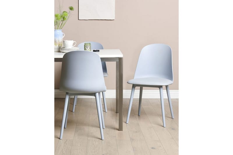 Matsalsstol Fomby set om 2 Blå - Blå - Möbler - Stolar & fåtöljer - Matstol & köksstol