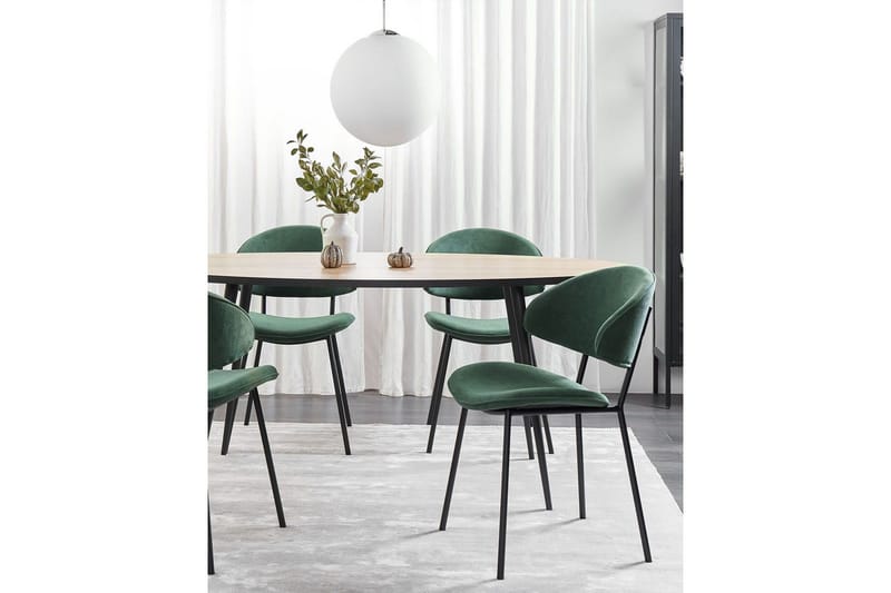 Matsalsstol Kiana set om 2 Grön - Grön - Möbler - Stolar & fåtöljer - Matstol & köksstol