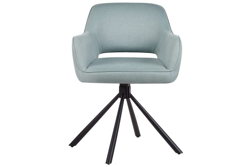 Matsalsstol Loures set om 2 Mintgrön-Svart - Mintgrön-Svart - Möbler - Stolar & fåtöljer - Matstol & köksstol