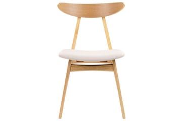 Matsalsstol Lynn set om 2 Ljus Trä-Beige - Ljus Trä-Beige - Möbler - Stolar & fåtöljer - Matstol & köksstol