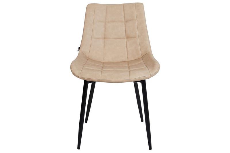 Matsalsstol Melrose Ii set om 2 Beige-Svart - Beige-Svart - Möbler - Stolar & fåtöljer - Matstol & köksstol