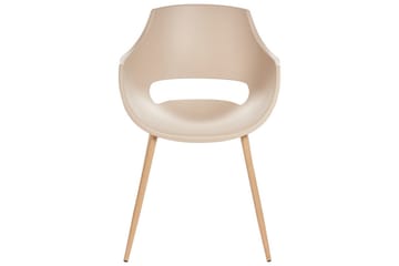 Matsalsstol Millers set om 4 Beige-Ljust Trä - Beige-Ljust Trä - Möbler - Stolar & fåtöljer - Matstol & köksstol