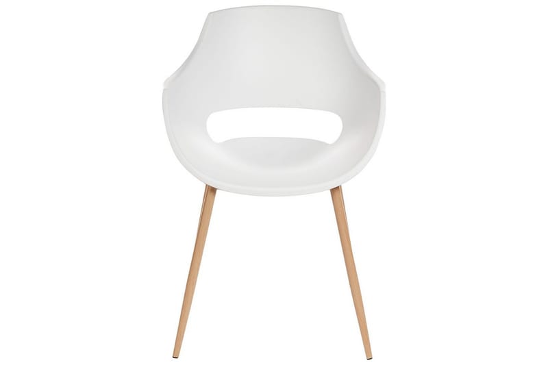 Matsalsstol Millers set om 4 Vit-Ljust Trä - Vit-Ljust Trä - Möbler - Stolar & fåtöljer - Matstol & köksstol