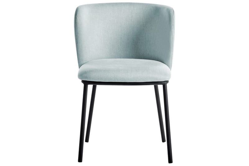 Matsalsstol Mina set om 2 Blå/Svart - Blå/Svart - Möbler - Stolar & fåtöljer - Matstol & köksstol