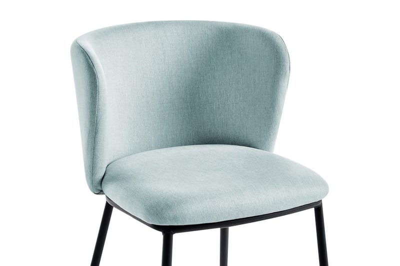 Matsalsstol Mina set om 2 Blå/Svart - Blå/Svart - Möbler - Stolar & fåtöljer - Matstol & köksstol