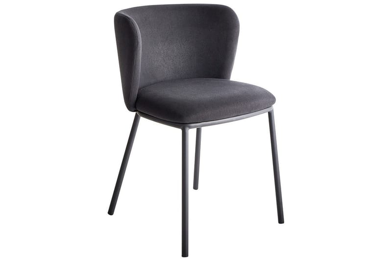 Matsalsstol Mina set om 2 Svart - Svart - Möbler - Stolar & fåtöljer - Matstol & köksstol