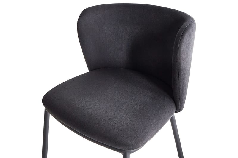 Matsalsstol Mina set om 2 Svart - Svart - Möbler - Stolar & fåtöljer - Matstol & köksstol