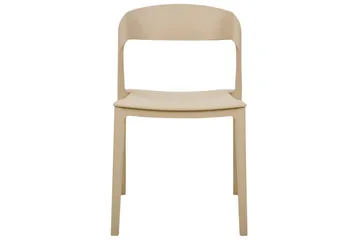 Matsalsstol Somers set om 2 Beige - Beige - Möbler - Stolar & fåtöljer - Matstol & köksstol