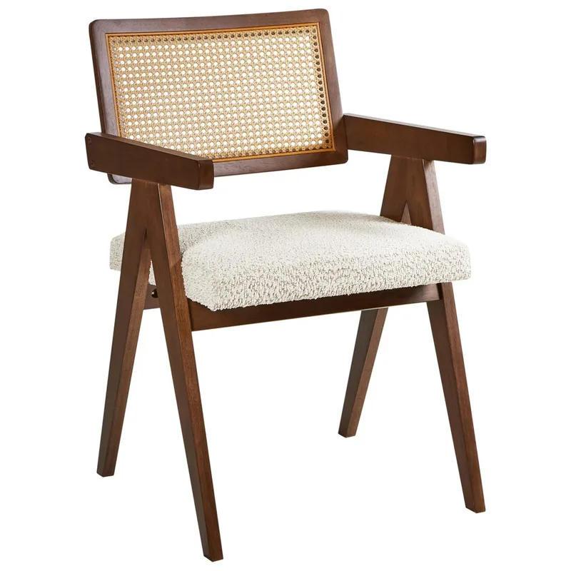 Matstol Ava 2-pack - Mörkbrun, Beige - Möbler - Stolar & fåtöljer - Matstol & köksstol