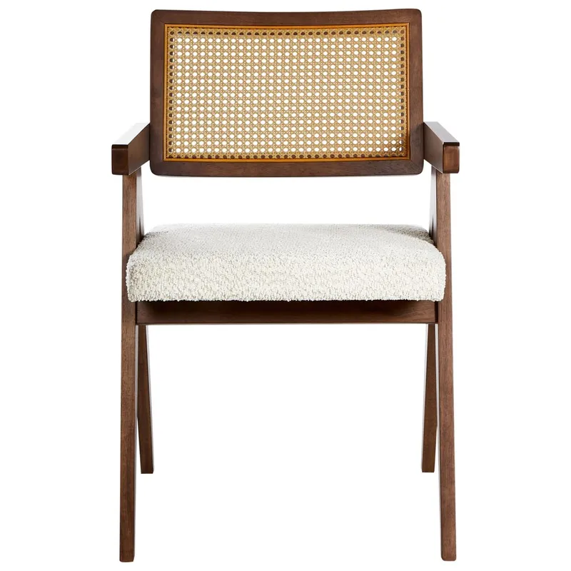 Matstol Ava 2-pack - Mörkbrun, Beige - Möbler - Stolar & fåtöljer - Matstol & köksstol