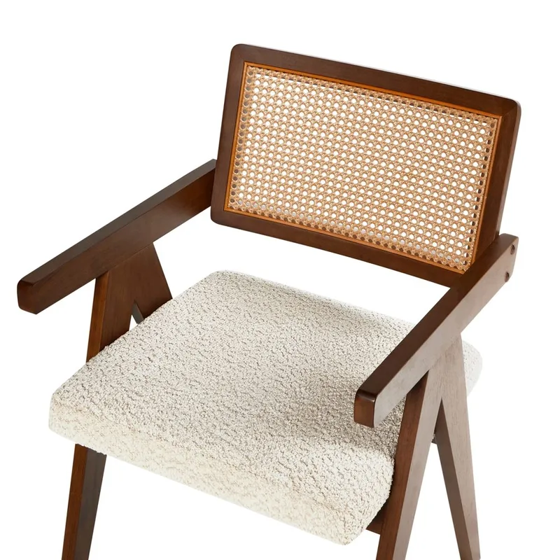 Matstol Ava 2-pack - Mörkbrun, Beige - Möbler - Stolar & fåtöljer - Matstol & köksstol