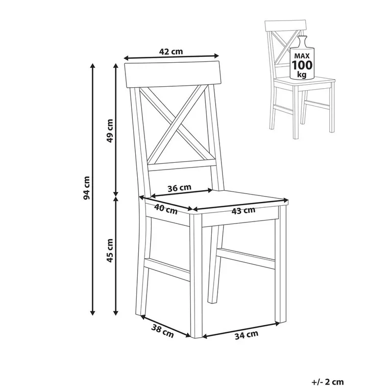 Matstol Barlee 2-pack - Möbler - Stolar & fåtöljer - Matstol & köksstol