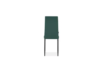 Matstol Becca, 2-pack Sammet/metall, Mörkgrön - Sammet/metall, Mörkgrön - Möbler - Stolar & fåtöljer - Matstol & köksstol