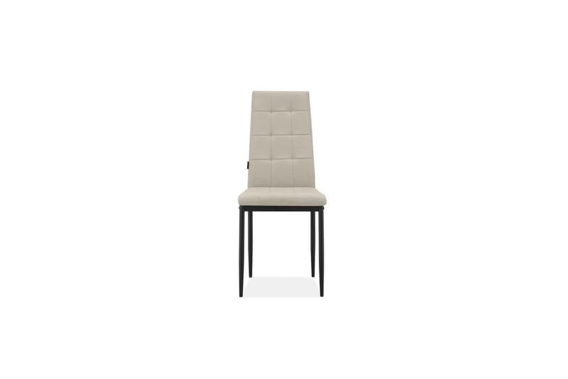 Matstol Becca, 2-pack Tyg/Metall, Kräm - Tyg/Metall, Kräm - Möbler - Stolar & fåtöljer - Matstol & köksstol