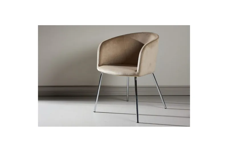 Matstol Berit - Beige - Möbler - Stolar & fåtöljer - Matstol & köksstol