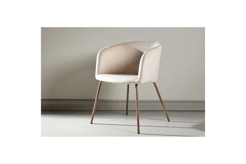 Matstol Berit - Cream - Möbler - Stolar & fåtöljer - Matstol & köksstol