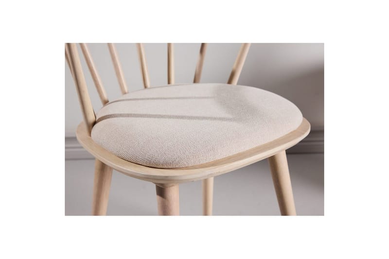 Matstol Bobby - Beige - Möbler - Stolar & fåtöljer - Karmstol