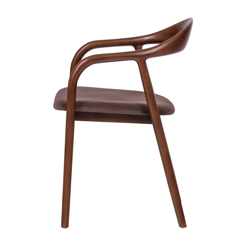 Matstol Bran med armstöd - Brun - Möbler - Stolar & fåtöljer - Matstol & köksstol