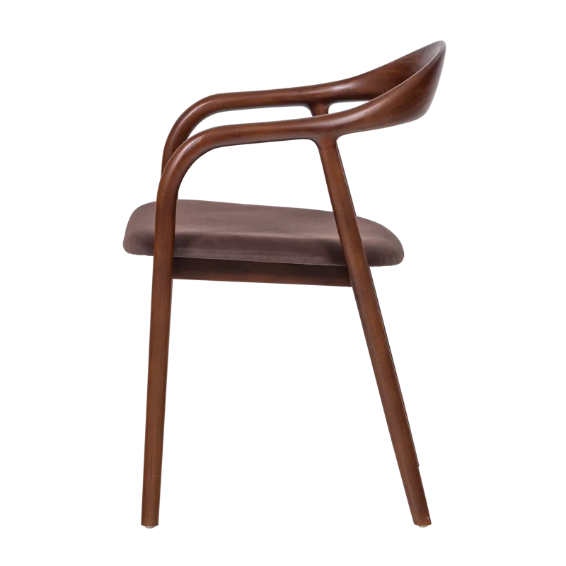 Matstol Bran med armstöd - Brun - Möbler - Stolar & fåtöljer - Matstol & köksstol