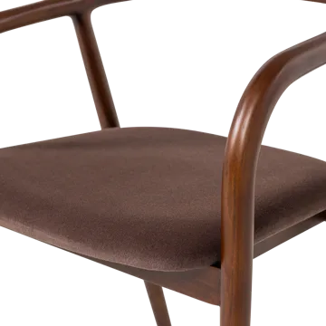 Matstol Bran med armstöd - Brun - Möbler - Stolar & fåtöljer - Matstol & köksstol
