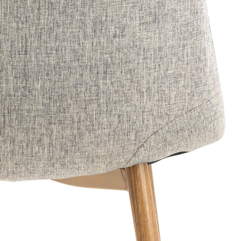 Matstol Celia - grå/ek - Möbler - Stolar & fåtöljer - Matstol & köksstol