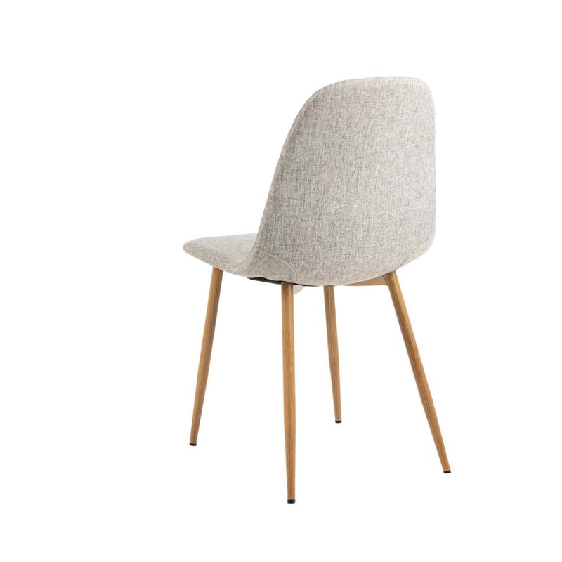 Matstol Celia - grå/ek - Möbler - Stolar & fåtöljer - Matstol & köksstol