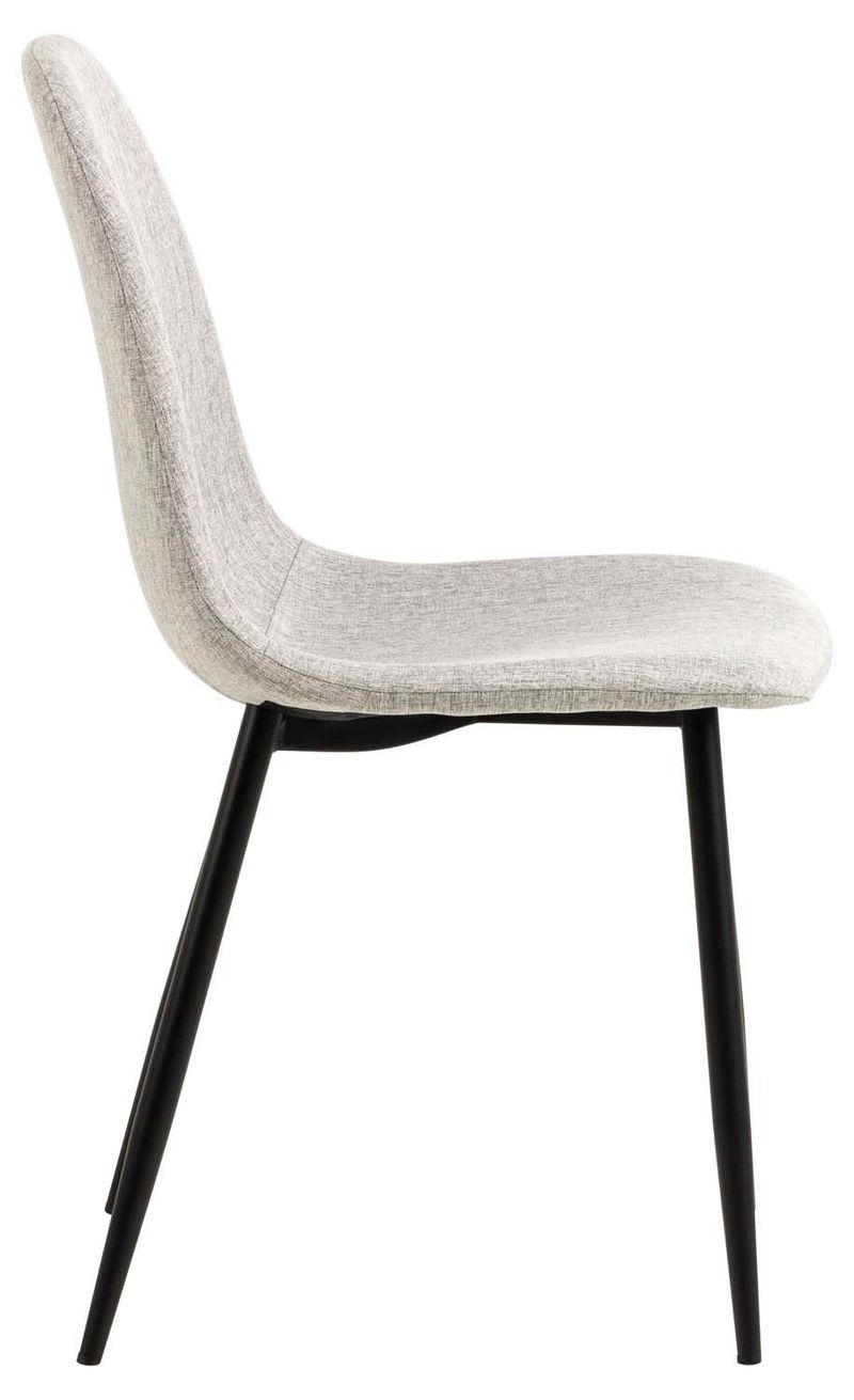 Matstol Celia - grå/svart - Möbler - Stolar & fåtöljer - Matstol & köksstol