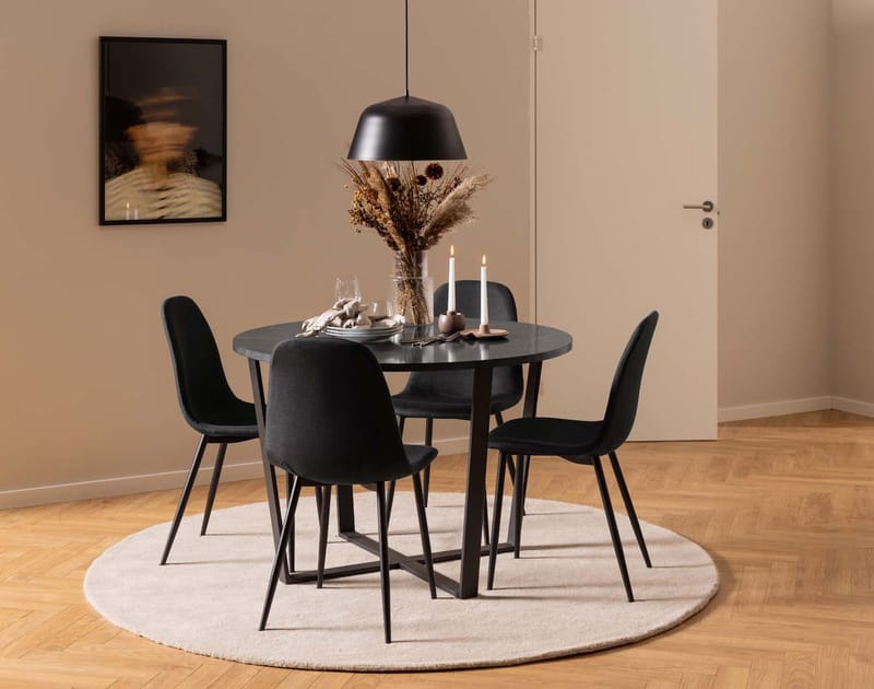 Matstol Celia - svart - Möbler - Stolar & fåtöljer - Matstol & köksstol