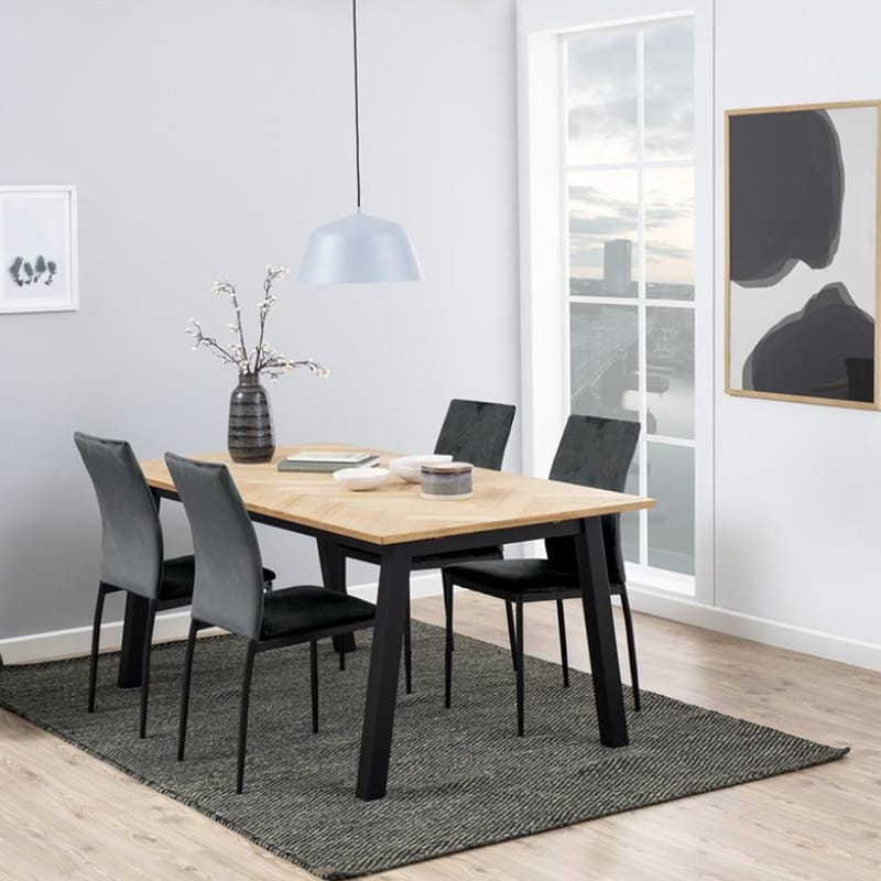 Matstol Demina - Grå - Möbler - Stolar & fåtöljer - Matstol & köksstol