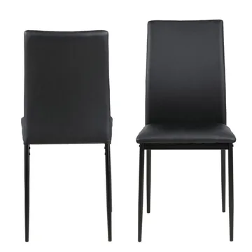 Matstol Demina PU - Svart - Möbler - Stolar & fåtöljer - Matstol & köksstol