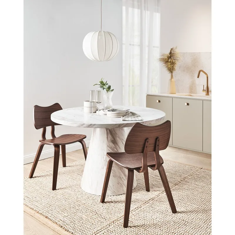 Matstol Diana 2-pack - Mörkbrun - Möbler - Bord & matgrupper - Matgrupper