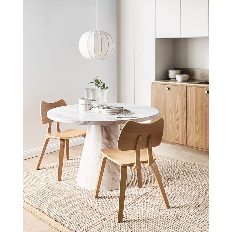 Matstol Diana 2-pack - Ljusbrun - Möbler - Bord & matgrupper - Matgrupper