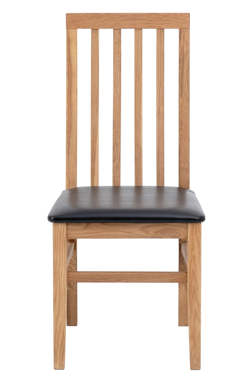 Matstol ek med svart sits - Alaska - Oljad ek / svart sits - Möbler - Stolar & fåtöljer - Matstol & köksstol