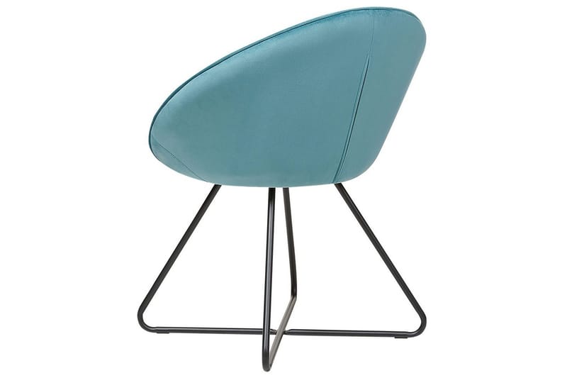 Matstol Floby ll - Blå, Svart - Möbler - Stolar & fåtöljer - Fåtölj