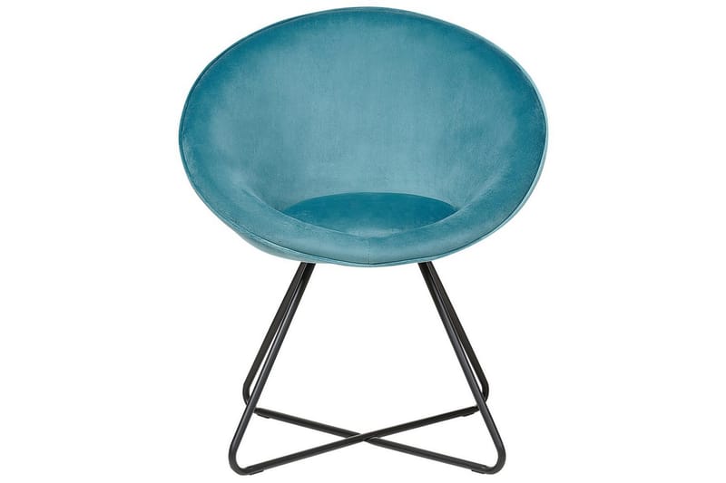 Matstol Floby ll - Blå, Svart - Möbler - Stolar & fåtöljer - Fåtölj
